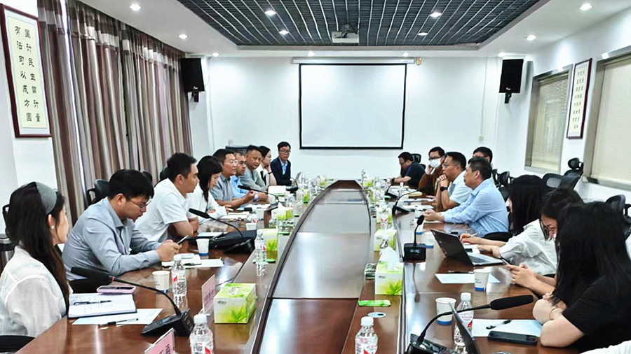局调研组到省计量测试科学研究院座谈交流